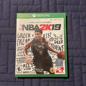 Xbox one NBA 2K19 with in great condition